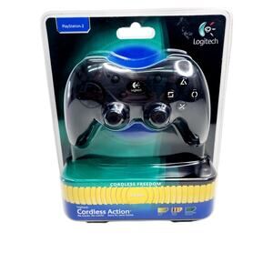 Logitech Play Station 2 PS2 Cordless Action Controller 2.4 GHz NEW SEALED